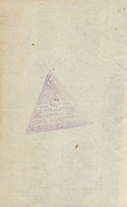 Stamp featuring an eagle sitting on top of a globe with German text